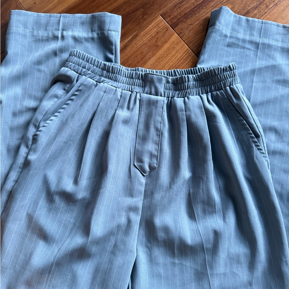 Lioness Gray Striped Pants